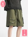 500円OFFクーポン ショートパンツ メンズ カーゴパンツ 5分丈 短パン 登山 スポーツ アウトドア 半ズボン 作業着 通気速乾 シンプル ポケット付き ボトムス おしゃれ YJSO