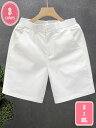 800円OFFクーポン メンズ クロップドパンツ 薄手 ハーフパンツ チノパン ショートパン 無地 5分丈 膝上丈 ストレート 半ズボン かっこいいオフィス 春...