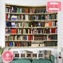 500円OFFクーポン タペストリー 本棚 図書館 古典 おしゃれ 落ち着く プレゼント サプライズ クラシック 背景 気分 インテリア 壁掛け 壁飾り 暖簾 ...