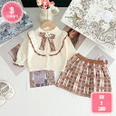 セットアップ キッズ 長袖 子供服 女の子 ニット カーディガン スカート おしゃれ 上下セット 可愛い ベビー服 春 秋 ジュニア ニット セーター トップス ボトムス カットソー 入学 入園 誕生日 プレゼント 幼稚園 お出かけ YJSO