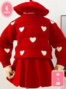 セットアップ 2点セット ニット スカート キッズ 子供服 女の子 トップス ボトムス 長袖 セーター 膝上丈 プリーツスカート プルオーバー 無地 上下セット シンプル おしゃれ かわいい キュート ガーリー 着 YJSO