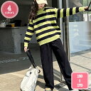 2点セット セットアップ クマ ニットセーター + ジーパン 子供服 キッズ 上下セット パンツセット プルオーバー 長袖 女の子 女児 春 秋 冬 子ども服 ...