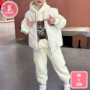 子供服 ジャージ 上下 男の子 キッズ ジュニア セット トレーニングジャージ 長袖 秋 冬 保温 防寒 フード付きパーカー ロングパンツ ベスト 3点セット セーター 防寒着 コート ジャケット 運動着 体育 ボーイズ おしゃれ YJSO