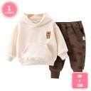 子供服 男の子 秋服 カジュアル スポーツウェア フード付き長袖 パーカー + パンツ 2点セット 長ズボン キッズ 上下セット ボーイズ 幼児 セットアップ ...