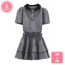 800円OFFクーポン 子供服 セットアップ 女の子 夏服 半袖tシャツ キュロットスカート 上下セット キッズ ジャージ ガールズ 服 スウェット スポーツウ...