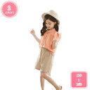 セットアップ キッズ ベビー服 女の子 帽子付き 子供服 トップス ハーフパンツ こども おしゃれ 可愛い 韓国こども服 春 夏 カジュアル ナチュラル ジュニア ボトムス 女の子 森ガール 入学 入園 誕生日 プレゼント 幼稚園 YJSO