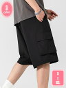 500円OFFクーポン カーゴパンツ メンズ ハーフパンツ ショートパンツ 無地 ショーツ 短パン 半ズボン ファッション アウトドア プレゼント YJSO(4)