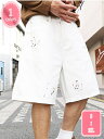 ハーフパンツ デニムショーツ メンズ ストリート系 バギーパンツ ゆったり ジーパン ショートパンツ 5分丈 ヒップホップ 夏 YJSO(4)