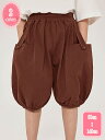 500円OFFクーポン キッズ バルーンパンツ 男の子 女の子 おしゃれ ズボン サルエルパンツ 綿 五分丈 キッズズボン ボトムス 春 夏 ベビー 子供服 可愛い YJSO(4)