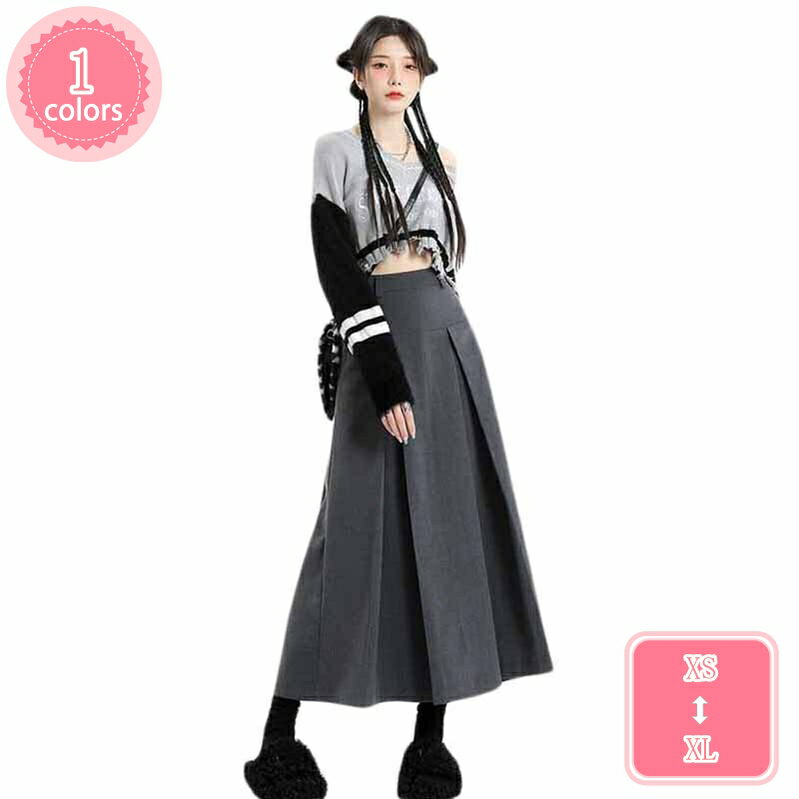 スカート マキシ丈 レディース プリーツ ロング Aライン フレア 春秋冬 体型カバー 細見え ハイウエスト 上品 aライン 大人 かわいい レディース カジュアル 通勤 入園式 卒業式 フォーマル お呼ばれ ショッピング YJSO