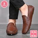 800円OFFクーポン メンズ ドライビングシューズ スリッポン ローファー 大きいサイズ ビジネスシューズ 蒸れない ローカット 夏用 耐久 ノンスリップ 疲...