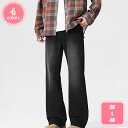 デニムパンツ メンズ ストレート おしゃれ フレアパンツ ブーツカット フレア ベルボトム ジーンズ Gパン ジーパン メンズファッション YJSO