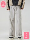 ゆったり ワイドデニム メンズ レディース デニムパンツ ワイドパンツ ヴィンテージ加工デニムパンツ カーゴパンツ ジーンズ パンツ ワイド デニム 春 春服 夏 夏服 秋 秋服 YJSO