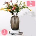 777円OFFクーポン 花瓶 花びん 透明 フラワーベース 花器 高さ32cm ベース モダン シンプル 広口 北欧スタイル おしゃれ インテリア 生け花 造花 リビング 水耕栽培 アレンジ インテリア小物 コーヒー ガラス製 窓辺 北欧風 一輪挿し かびん 大きい プレゼント YJSO