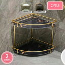 三角 化粧品収納 コスメ収納 収納ボックス 口紅 香水 化粧水 卓上 洗面台 レディース ギフト 浴室 洗面台 トイレ 収納棚 コーナーラック 多機能 インテリ...