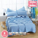 300円OFFクーポン ポリエステルガーゼケット 150×200cm 夏用冷却ブランケット 洗える 無地 セミダブル 薄手 軽量 タオルケットシングル 肌布団 毛布代わりに パステルカラー ふんわり長持ち 軽い 柔らかい 通気性 夏 オールシーズン 吸湿通気 冷感ケット クールケット YJSO