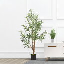 1700円OFFクーポン 大型 人工観葉植物 オリーブ 軽量 フェイクグリーン 人工観葉植物 大型緑葉 インテリア 明るく爽やか トロピカル 鉢植 おしゃれ リアル フェイクグリーン オフィス 窓まわり 寝室 アレカヤシ お祝い 開店 開業祝い 人工観葉 YJSO