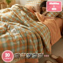 子供用 夏布団 綿100% 掛け布団 ガーゼケット 夏用 チェック柄 軽量 通気 吸湿 可愛い 肌布団 肌掛けふとん かけふとん キッズ 女の子 男の子 幼稚園 保育園 入園式 お昼寝 夏ふとん 冷房対策 プレゼント 爽やかな掛け心地 寝具 YJSO