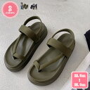 1000円OFFクーポン サンダル ラバー ゴム ベルト 付き ストラップ 歩きやすい アウトドア ビジネス 柔らかい フィット レディース サンダル レディース 歩きやすい ローヒール 大きいサイズ ビーチサンダル おしゃれ ぺたんこ ボヘミアン風 ビジュー 軽量 滑り止め YJSO