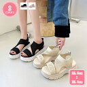 800円OFFクーポン 厚底 ニットサンダル レディース スポーツサンダル 春夏秋 靴 通気性 履きやすい 人気 レディース サンダル メッシュ 軽量 厚底 歩...