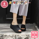 500円OFFクーポン 厚底サンダル ミュール ヒール ウエッジソール かわいい おしゃれ レディース シンプル おしゃれ 透かし彫り 蒸れない 美脚 歩きやす...