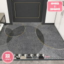 1700円OFFクーポン 玄関マット 屋外 おしゃれ かわいい 屋外マット 汚れ落としマット PVC グレー ビニール 幾何学 オシャレ インテリア 屋内 屋外用ドアマット 泥落としマット 防水 滑り止めシード 家庭用 業務用 水洗い可能 屋外兼用 洗える ウォッシャブル YJSO