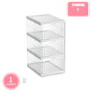 1000円OFFクーポン ブーツボックス 収納 シューズボックス収納 女性用ブーツボックス シューズケース 3段 シューズボックス 収納ボックス 収納ケース クリアケース 積み重ね可能 防水 防塵 通気性 クリア 透明 小物 文房具 化粧品 YJSO