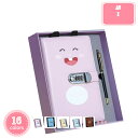 800円OFFクーポン 鍵付きノート 鍵付き日記帳 手帳 日記帳 たっぷり360ページ かわいい おしゃれ 鍵付き 高級 プレゼント 贈り物 日記 小さい ブル...