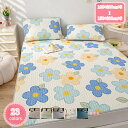 敷きパッド ダブル 150*200cm コットンクール 春 夏用 冷感綿100% 冷感敷きパッド 敷パッド パット すべり止め パッドシーツ・ベッドシーツ兼用 ...