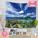 タペストリー ココナッツの木 熱帯の風景 海辺 南国 夏 ビーチ 壁の装飾 アート 写真撮影の背景 多機能布 大判 インテリア アートポスター 撮影用 ビデオ会...