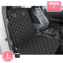 ペット用ドライブシート 車用ペットシート 後部座席 シートカバー 防水 滑り止め 洗濯可 抜け毛ブラシ?ペット安全ベルト?収納袋付き 折り畳み式 取り付け簡単 全車種?全犬種対応 折り畳み式 旅行 アウトドア レジャー YJSO