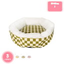 500円OFFクーポン 犬 ベッド 猫 ベッド クッション 冬 丸型 保温防寒 寒さ対策 洗える 耐噛み 滑り止め ぐっすり眠る お洒落 フワフワ もこもこ 小...