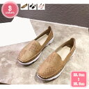 300円OFFクーポン レディースシューズ スリッポン パンプス ローファー美脚 快適 歩きやすい カジュアルシューズ レディース べたんこ 紐なし モカシン ...