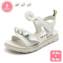 1700円OFFクーポン サンダル 女の子 かわいい キッズ 履きやすいキッズサンダル ビーチサンダル フォーマルシューズ リボンモチーフ 歩きやすい キッズシ...