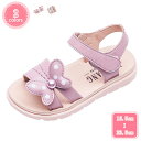 800円OFFクーポン サンダル キッズ 女の子 リボン スポーツサンダル コンフォートサンダル おしゃれ 軽量 通気性 春夏 サマーシューズ ガールズ シュー...