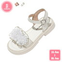 800円OFFクーポン ドレスシューズ サンダル キッズ 女の子 ビーチサンダル プリンセス 履きやすい 夏 ジュニア マジックテープ 軽量 可愛い プリンセス...