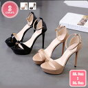 1700円OFFクーポン ハイヒール パンプス キャバ 厚底 アンクルストラップ 大きいサイズ バックル サンダル エナメル キャバ ドレス パーティー ピンヒール プラットフォーム ウェディング オープントゥ ストーム 歩きやすい 仕事 結婚式 オフィス YJSO