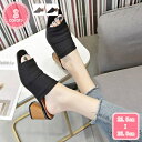 500円OFFクーポン サンダル ミュールサンダル レディース ローヒール 5cm 歩きやすい チャンキーヒール ミュール おしゃれ クロコ押し型 きれいめ エ...