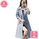 3500円OFFクーポン ロングコート トレンチコート 春コート ベルト付きトレンチコート レディース 細身 ラグラン袖 Aライン ダブルボタントレンチコート ロング丈 ポケット付き 開襟 定番デザイン こなれ感 着痩せ 入園式 ギフト 母の日 無地 オールシーズン対応 YJSO