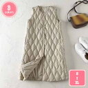 2000円OFFクーポン クルーネック ロングダウンジレ レディース 軽量 防寒 インナーダウンロングダウンベスト 女性らしさ インナー ロングベスト 普段着 ...