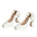 パンプス キャバ 美脚 ハイヒールパンプス 厚底 レディース 靴 パンプス 厚底 走れる ドレスシューズ 可愛い リボン付き 結婚式 二次会 パーティー ウェディングシューズ YJSO