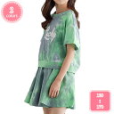 800円OFFクーポン 子供服 女の子 セットアップ 半袖tシャツ スカート 2点セット キッズ ジャージ 上下セット スポーツウェア 運動着 ガールズ 夏服 ガールズ オシャレ 女児 小学生 ダンス服 体操着 テニス 卓球 小学生 ジュニア服 YJSO