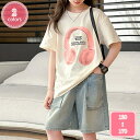 1700円OFFクーポン 女の子 服 春夏 洋服 2点セット 韓国風 可愛い ガールズ 女の子tシャツ 半袖 ショート丈 パンツ 2点セット 綿 通気性 キッズ...