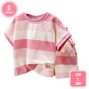 1700円OFFクーポン セットアップ 上下セット 子供服 キッズ ジュニア 女の子 半袖 カットソー ショートパンツ パンツ トップス 短パン キュロット お...