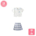 1700円OFFクーポン 子供服 セットアップ ダンス 半袖シャツ プリーツスカート 韓国 可愛い 2点セット キッズ服 女の子 夏服 ファッション ガールズ ...