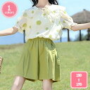 800円OFFクーポン 子供 子供服 女の子 Tシャツ ショートパンツ 2点セット キッズ ジャージ 上下セットアップ トップス スポーツウェア ガールズ 半袖...