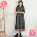 ネグリジェ レディース ワンピースパジャマ ロングワンピース 長袖 大きいサイズ ホームウェア 授乳服 ラウンドネック 冷え対策 吸汗速乾 通気性 ゆったり ホ...