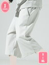 500円OFFクーポン ワイドパンツ メンズ 5分丈 ハーフパンツ ワイド サルエル ボトムス 無地 春夏 ゆったり カジュアル おしゃれ メンズファッション 大人 YJSO