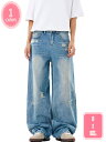 ワイドパンツ デニム メンズ バギージーパン ジーンズ ゆったり ルーズシルエット デニムロングパンツ 大きいサイズ 長ズボン 父の日 春 夏 秋 YJSO