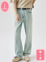 デニムパンツ メンズ 柔らか ストレート ジーンズ ジーパン ロングパンツ デニム 薄手 夏着 ゴルフウェア YJSO